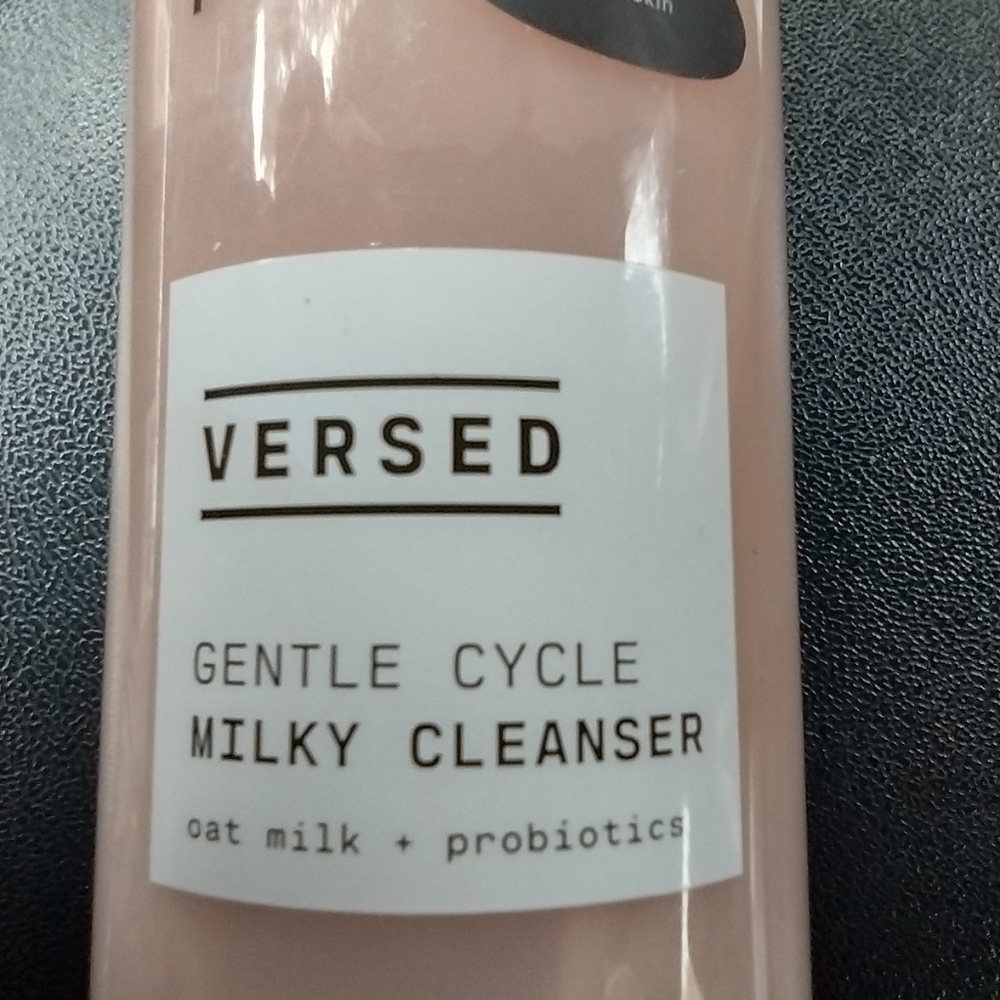 Versed Gentle Cycle Milky Cleanser with oat milk & probiotics